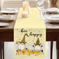 thumbnail image 3 of Table Runners 72 Inches Long Dress Scarves, Yellow Bee Gnomes Farmhouse Kitchen Table Runner, Coffee Tablerunners, Spring Floral Daisy Farmhouse 14x72 Inch, 3 of 9