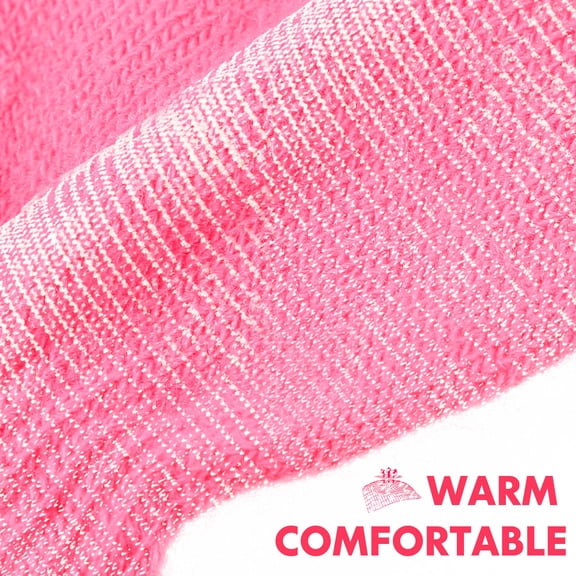 IMIKEYA 24 Pairs Assorted Color Knitted Full Finger Winter Gloves for Outdoor Activities and Cold Weather