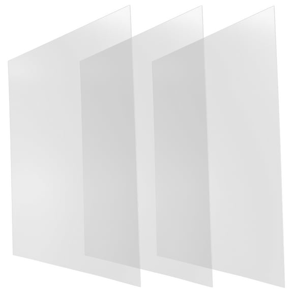 FOMIYES Wardrobe Divider Acrylic 3Pcs 12X12X0.04In