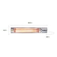 thumbnail image 3 of Hanover Electric Infrared Patio Heater, 3 of 20
