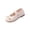 White, variant on Kids Girls Black Faux Faux Leather Mary Jane Flats Non-Slip Rubber Sole Hook and Loop Closure with Bow Accent for Kids & Little Kid Dress Shoes,Size 1.5