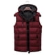 thumbnail image 5 of Chaleco con capucha para hombre, chalecos informales de invierno para hombre, ropa de abrigo, chaqueta con capucha cálida, chaleco para hombre, chaquetas reversibles sin mangas, Parkas, chalecos para, 5 of 5