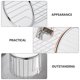 thumbnail image 3 of SKISUNO 1Ud Organizador De Papel Higiénico Plata Con Estilizado Para Hogar, 3 of 6