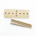 thumbnail image 6 of Pompotops Bow Maker for Ribbon for Wreaths, Wooden Ribbon Bow Maker Tool for Making Gift, 6 of 9
