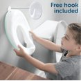 thumbnail image 3 of Asiento de entrenamiento para bebés para niños y niñas, apto para inodoros redondos y ovalados, antideslizante con protección contra salpicaduras, 3 of 5