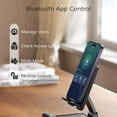 thumbnail image 3 of Fingerprint Smart Door Lock Handle with App Control, Biometric Keyless Entry Door Knob with Backup Keys, Security Door Handle for Bedroom Office Apartment, 3 of 7