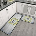 thumbnail image 2 of Coffee Kitchen Mat Set of 2 Pain Relief Padded Kitchen Mats Non Slip Kitchen Runner Rug Throw RugsFloor Mats for in Front of Sink- 47" X 17" and 30" X 17" Inch, 2 of 6