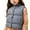 Gray, variant on UQJfacai Girls Puffer Vest Kids Button Down Cropped Jacket Padded Gilet Winter Stand Collar Sleeveless Quilted Coats 2-10 Years