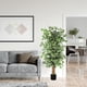 thumbnail image 4 of Árbol artificial GTIDEA Ficus de 1,8 m con tronco natural y musgo, 4 of 7
