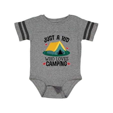

Inktastic Camping Cute Summer Camp Gift Baby Boy or Baby Girl Bodysuit