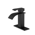 thumbnail image 3 of Single Hole Bathroom Faucet Matte Black Matte, 3 of 5