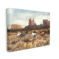 thumbnail image 3 of Stupell Industries Desert Horses Landscape Nature Painting Gallery Wrapped Canvas Print Wall Art, 20 x 16, 3 of 7