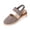 Gray, variant on Orthopedic Sandals for Women with Arch Support Wedge 2026 Summer Casual Closed Toe Espadrilles Low Heel Sandals Dressy Comfortable Ankle Strap Wide Width Walking Sandal Orange 7 Wide