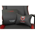 thumbnail image 2 of Chaise de bureau, de bureau et de jeu Luxe Racer Turbo - Supporte jusqu'à 390 lb, 2 of 5