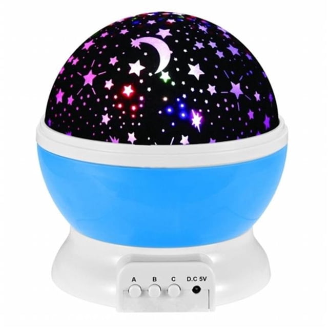AZ Trading & Import TG361 Blue Lampe de Nuit à Projection Lumineuse, Bleue