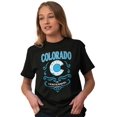 thumbnail image 5 of Colorado State Flag Cute Floral CO Women's Graphic T Shirt Tees Brisco Brands S, 5 of 5