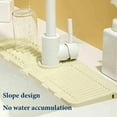 thumbnail image 4 of Tidy Splash Faucet Guard & Draining Mat, 2024 New Tidysplash Faucet Guard & Draining Mat, Tidy Splash Draining Mat, Faucet Mat for Kitchen Sink, Silicone Faucet Guard for Kitchen Bathroom (Grey), 4 of 5