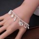 thumbnail image 5 of Guardurnaity de aleación para mujer, estilo sencillo electrochapado que no se desvanece, ajustable para chicas, brazalete de viaje para Ropa, zapatos y accesorios Miscelánea, 5 of 6