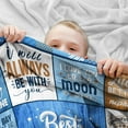 thumbnail image 3 of LHSHID Nephew Gifts from Auntie Fathers Day Nephew Gifts Gifts for Nephew Birthday Gifts for Nephew Best Nephew Ever Gifts Nephew Christmas Graduation Gifts Blanket 40"x50", 3 of 6