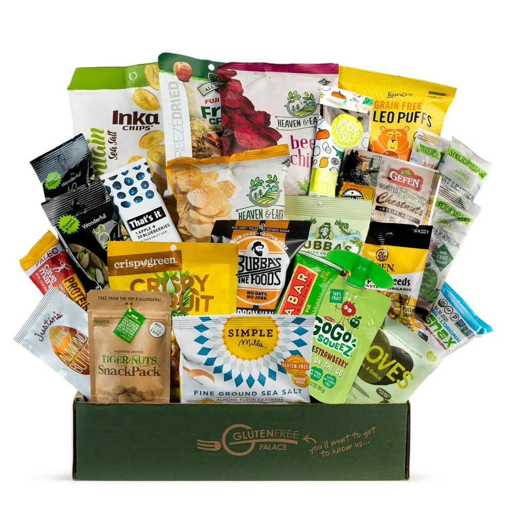 PALEO Gift Basket [25 Count] Paleo Diet Snack Box, Healthy Snacks Care
