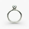 Riya Jewel Silver 14K White Gold Over Rings 1.8 Ct Asscher Cut
