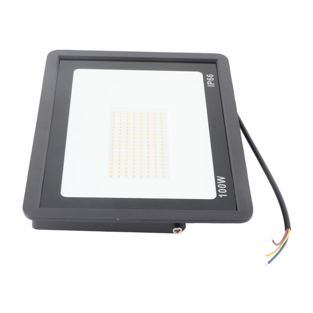 Foco reflector para exteriores resistente al agua, reflector LED de 100 W, 3000 K, reflector LED para exteriores, reflector para exteriores, características mejoradas