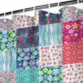 thumbnail image 3 of Waterproof Boho Style Shower Curtain 72x72 Inch Bohemian Colorful Floral Shower Curtains for Bathroom Hotel Home Decor with 12 Hooks, 3 of 5
