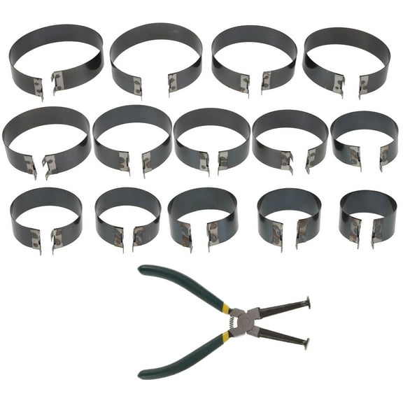 HOMEMAXS 1 Set Car Engine Repair Tool Kit Car Piston Ring Compression Tool With Engine Piston Ring