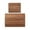 Brown, variant on Farberware 2-Piece Acacia Cutting and Serving Board Set with Teal Handles