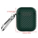 thumbnail image 5 of Seitruly Estuche para auriculares Fibra de carbono Auriculares Bluetooth Funda protectora de silicona Reemplazo para 1 2 Cables de audio/vídeo No.05, 5 of 8