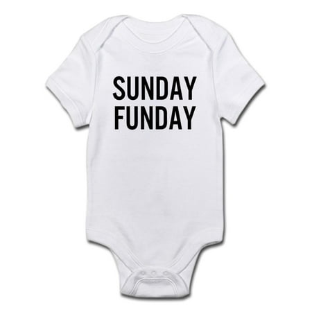 

CafePress - Sunday Funday Body Suit - Baby Light Bodysuit