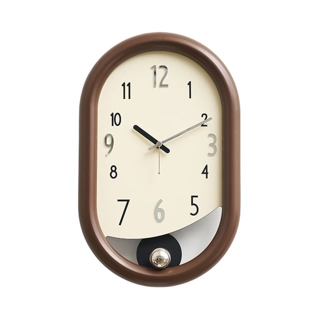 Reloj de pared minimalista moderno, silencioso, funciona con pilas, altamente compatible
