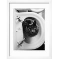 thumbnail image 2 of Cat Sitting In Bathroom Sink Framed Print Wall Art by Natalie Fobes Sold by Art.Com, 2 of 5