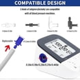 thumbnail image 2 of Extra Large Cuff Compatible with Omron 9u201d-21u201d Inches (22-53CM) XL Blood Pressure Adult ARM BP Replacement Cuff for Big ARM, Grey-2025, 2 of 5