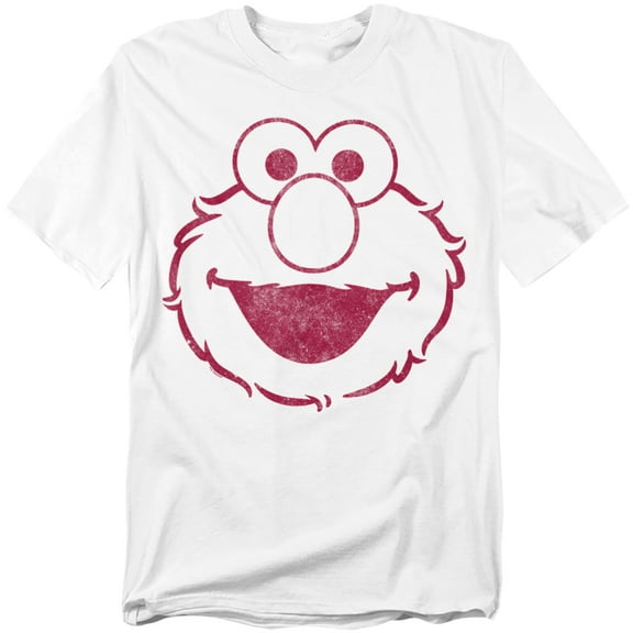Sesame Street T-Shirt Elmo Mono Unisex Graphic Tee for Men & Women