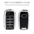 thumbnail image 6 of OFFCURVE for Kia Key Fob Cover with Keychain, Special Key Fob Case Cover Holder for Kia Kia Rio Optima Soul Sportage Sorento Carens Accessories Smart Keyless Remote Key Protector, Black, 6 of 6