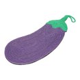 thumbnail image 4 of Cat Scratching Mat, Sisal Cat Scratcher Mat Kitty Eggplant Shape Scratching Post AntiSlip Cats Sleeping Carpet, 4 of 8