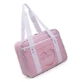 thumbnail image 1 of Destyer Japanese Style Handbag Exquisite Travel School Bag Carrying Pouch Light pink, 1 of 6