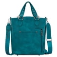thumbnail image 6 of Wrangler Tote Bag for Women Large Crossbody Purses Western Designer Handbags, Turquoise, 6 of 7