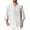 White, variant on Mens Large White T Shirts White Tee Men Men's Button Down Shirt Lightweight Shirts Short Sleeve Band Collar Untucked Shirt