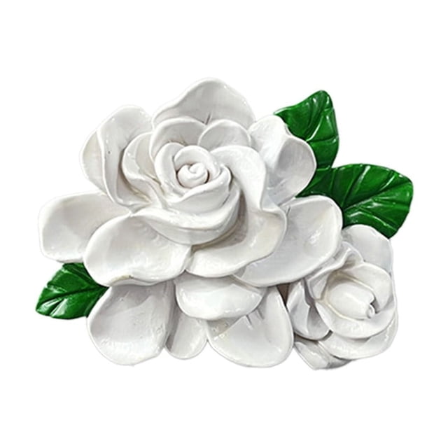 Flower Bouquet Resin Fridge Magnets Realistic Refrigerator Magnets Magnetic Kitchen Decorations Floral Fridge Stickers for Notes Photos Office Home Accessory