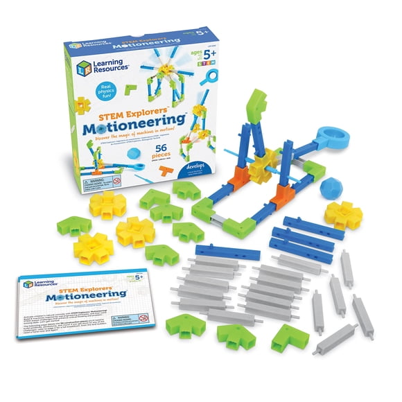 Recursos de aprendizaje de juguetes STEM STEM Explorers Motioneering 56 piezas