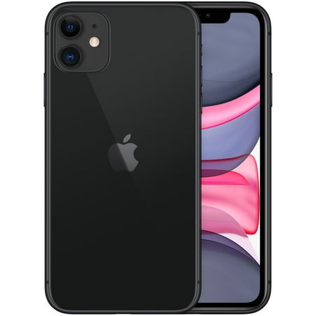 Pre-Owned Apple iPhone 11 256GB Fully Unlocked Black (No Face ID) (Refurbished: Good)