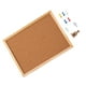 thumbnail image 4 of Tablones de anuncios de corcho Tablero de corcho Decoración de pared para el hogar y la oficina Decorativo con chinchetas 30x40cm, 4 of 7