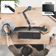thumbnail image 3 of Bras pour Moniteur Simple Support de Bureau pour Moniteur Simple Support de Moniteur Réglable pour Écran Supporte jusqu'à Lb x Support de Moniteur Vesa, 3 of 7