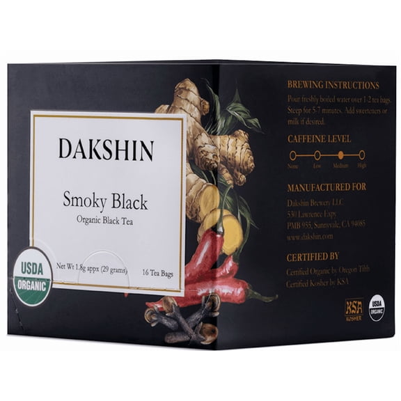 DAKSHIN - Organic Smoky Black Tea - Bold & Aromatic