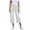 White, variant on larppty Capris Jeans for Women Trendy Wide Leg Capri Pants High Waisted Pull On Elastic Waist Summer Stretch Denim Jeans (Dark Blue, M)