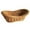 19*13*8CM, variant on Baywell 1 Pcs Wicker Woven Fruit Basket Bread Tray Serving For Food Fruit Cosmetic Rattan Storage Baskets Tabletop Bathroom Storage Kitchen Organizer Ingots-Shape Woven Snack Fast Food Basket