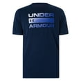 thumbnail image 5 of Under Armour Team Issue Wordmark T-Shirt, Blue, 5 of 5
