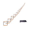 thumbnail image 2 of Escalera de agilidad, juego de pies de fútbol, ​​escalera de coordinación, entrenamiento físico plegable multiusos, fácil de configurar, escalera de 32 rejillas, 2 of 8